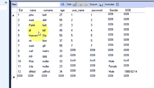 فیلم آموزش وارد کردن داده های دیتابیس در فایل Excel به زبان سی شارپ